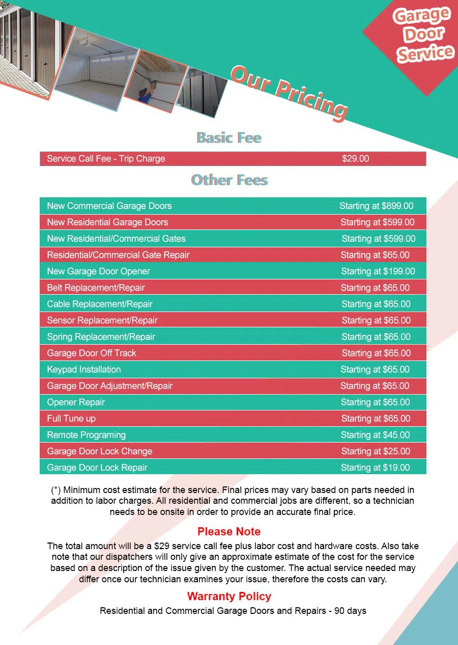 Central Garage Door Service Peoria, AZ 888-710-3365